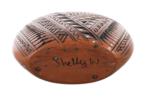 Hand Crafted Navajo Pot By Artist Shelly Watchman JX130408